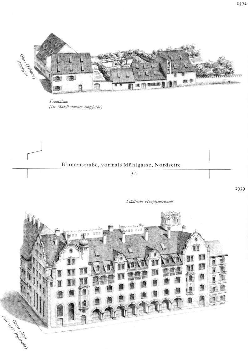 Blumenstraße, Nordseite