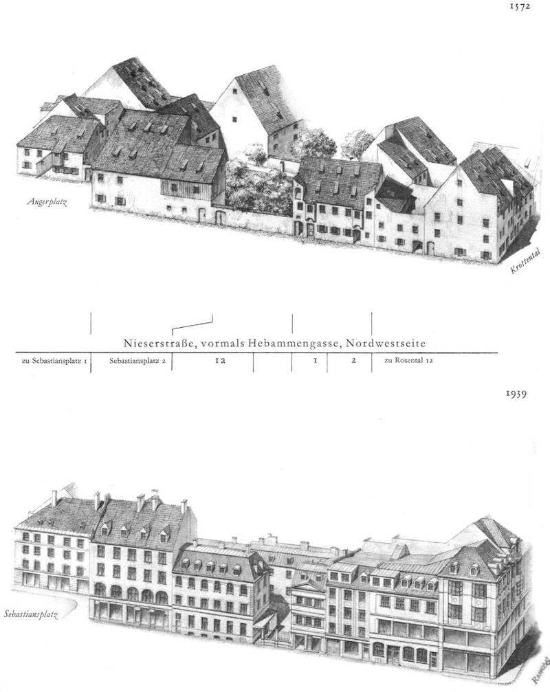Nieserstraße, Nordwestseite