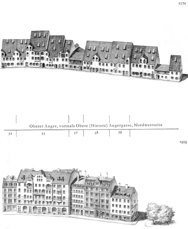 Oberer Anger, Nordwestseite