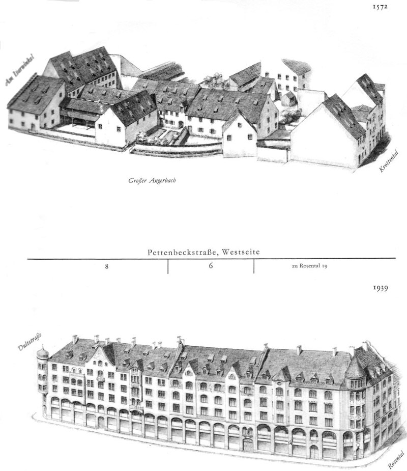 Pettenbeckstraße, 

Westseite
