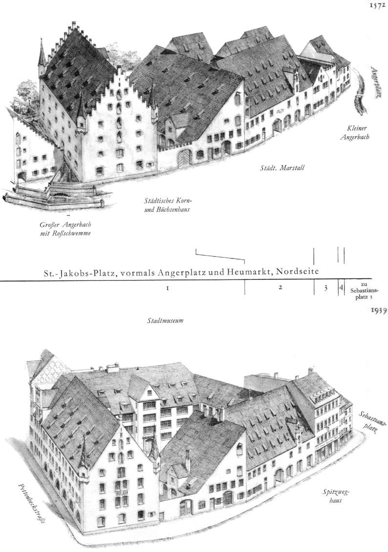 St. Jakobsplatz, Nordseite