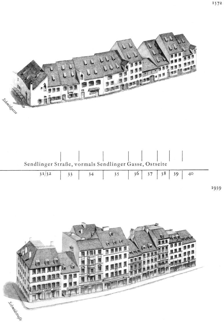 Sendlinger Straße, Ostseite
