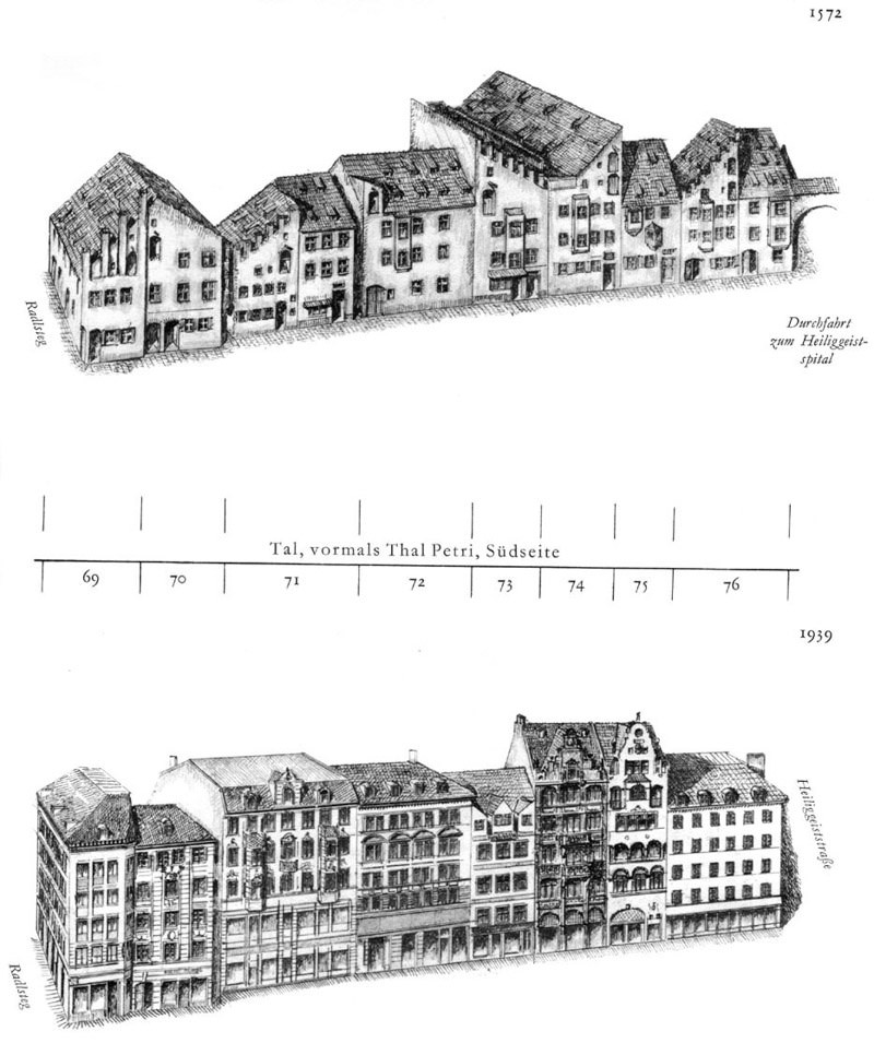 Tal, Südseite