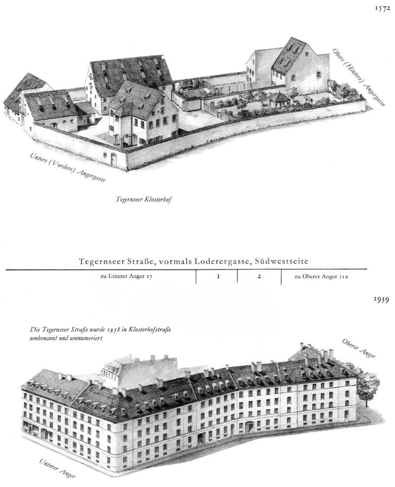 Tegernseer Straße, 

Südwestseite