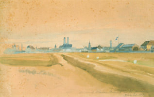  - Stadtansicht mit Bahnhof