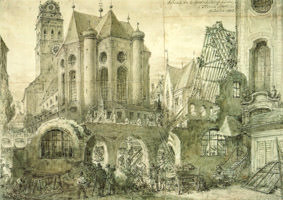  - Abbruch des Weiberbaus