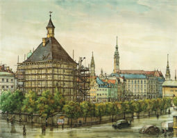  - Blumenstraße mit dem Hochbunker