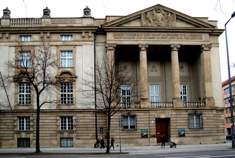 Historische Ansicht: Schack-Galerie