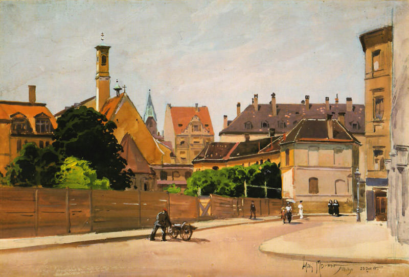 Historische Ansicht: Angerkloster