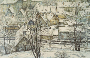  - Die Au im Winter