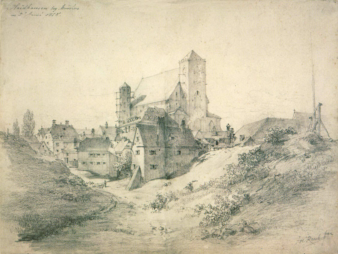 St. Johanniskirche im Bau