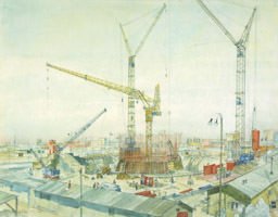  - Baustelle 

des Olympiaturm