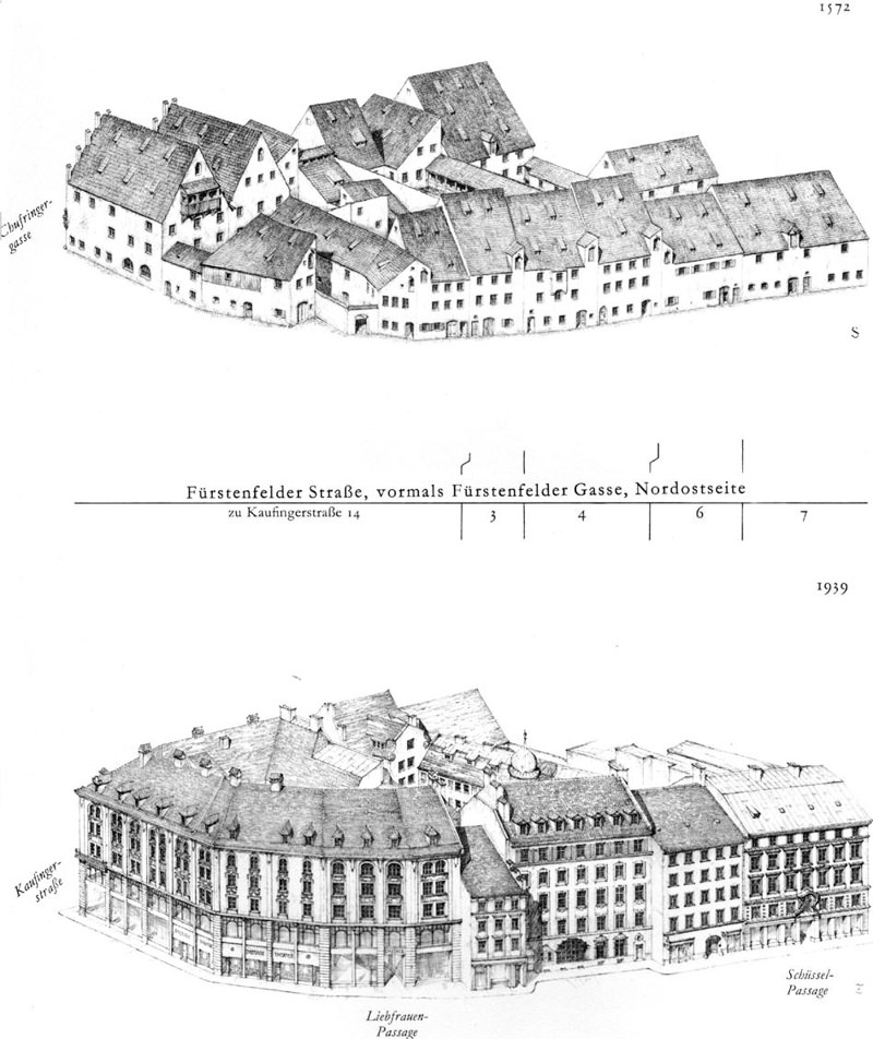 Fürstenfelder-Straße, Nordostseite