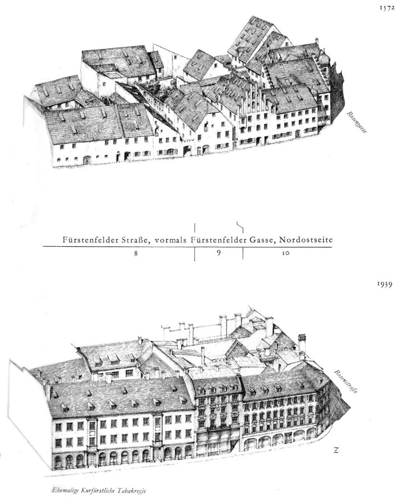 Fürstenfelder-Straße, Nordostseite