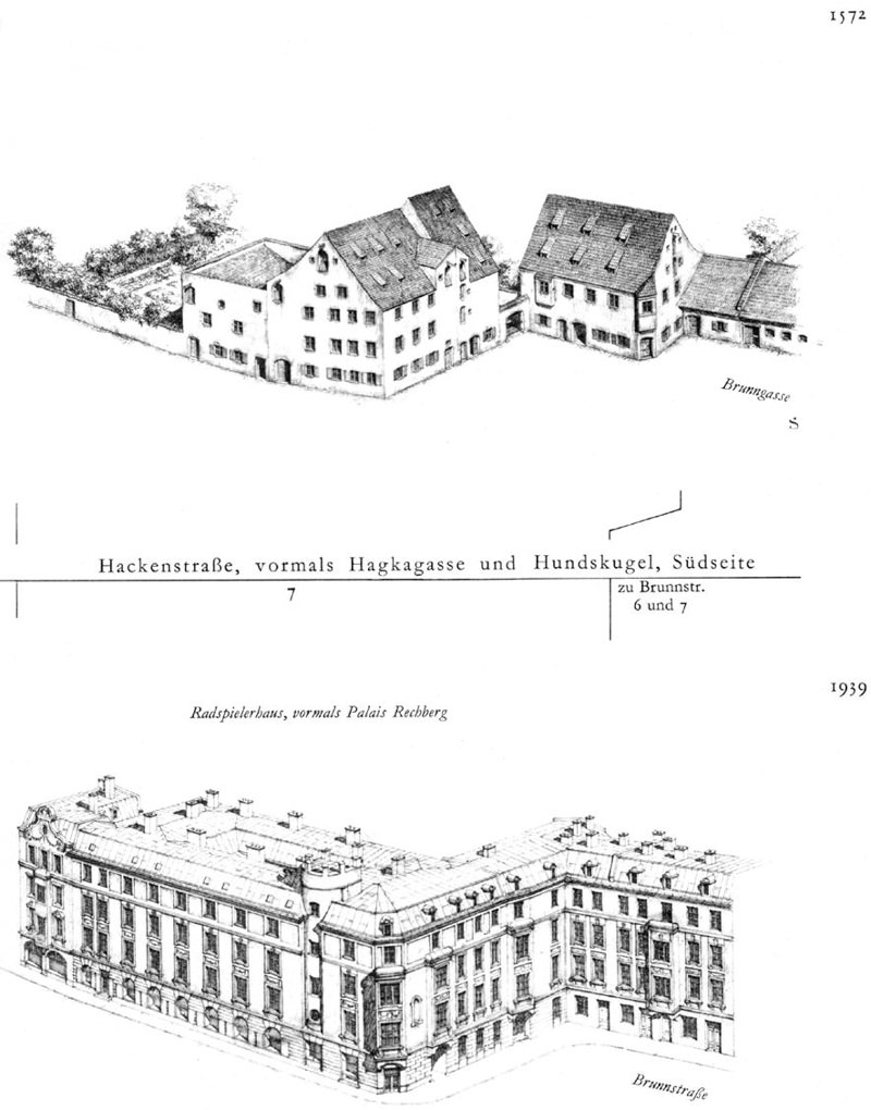 Hackenstraße, Südseite