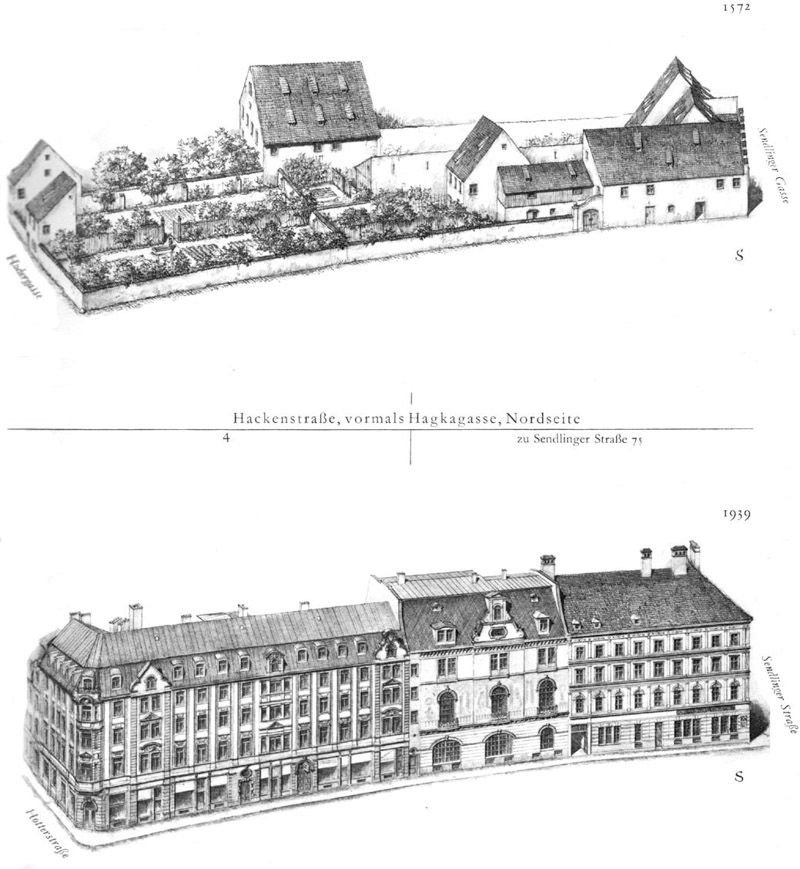 Hackenstraße, 

Nordseite