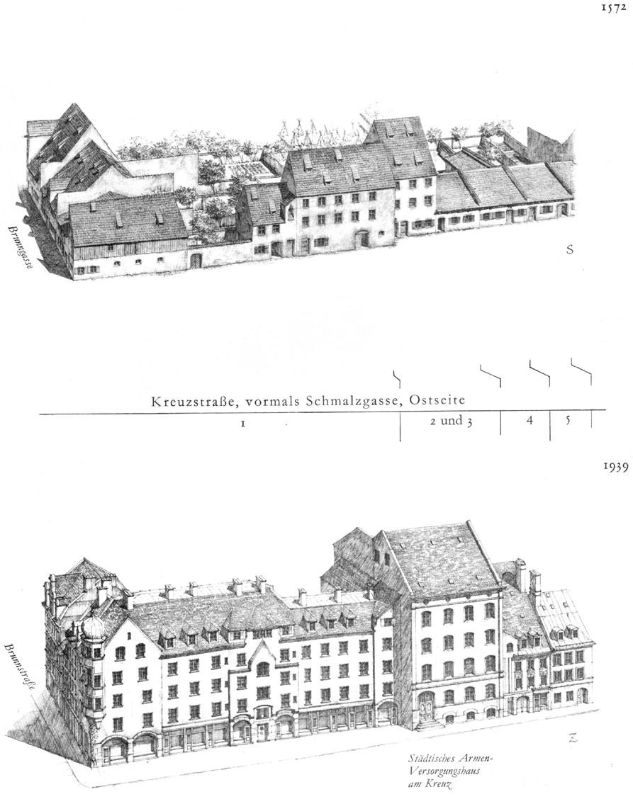 Kreuzstraße, Ostseite