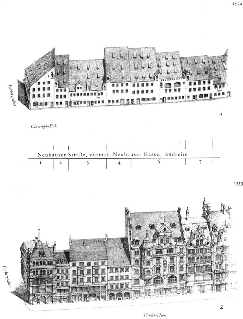 Neuhauser Straße, 

Südseite