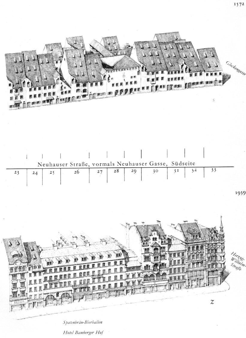 Neuhauser Straße, Südseite