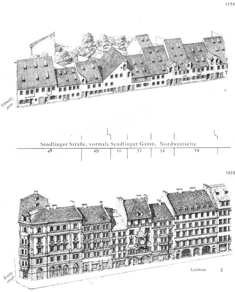 Sendlinger Straße, Nordwestseite