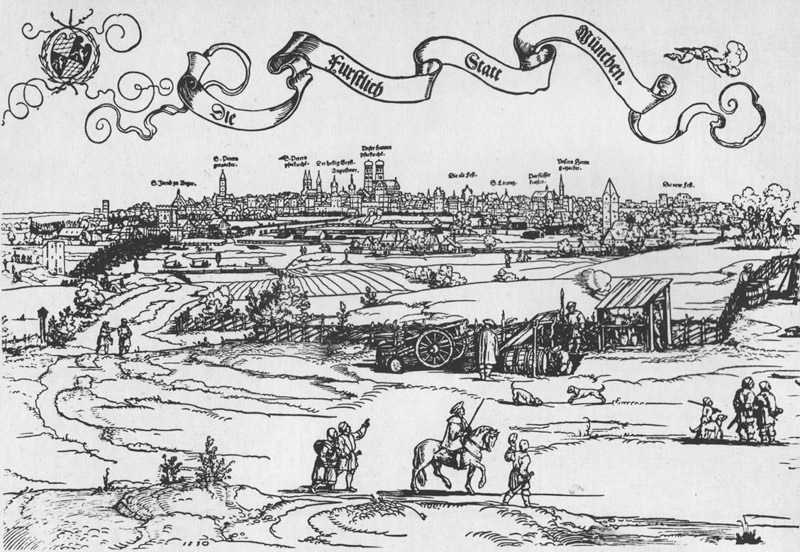 Stadtansicht  von   1530