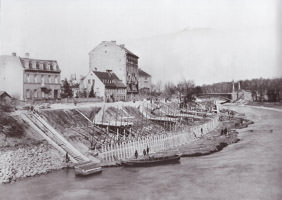  - Bau der Uferbefestigung an der   Widenmayerstraße