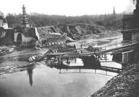  - Die eingestürzte Luitpoldbrücke