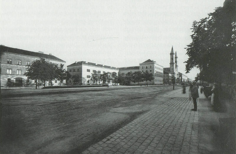 Historische Ansicht: Ludwigstraße   und Professor-Huber-Platz