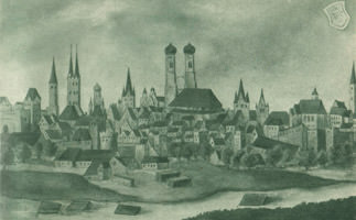  - Stadtansicht aus dem 

Mittelalter