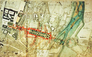  - Plan der   Maximilianstraße