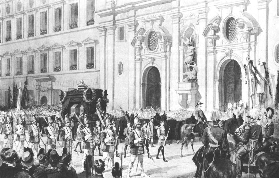 Beerdigung von König Ludwig II.