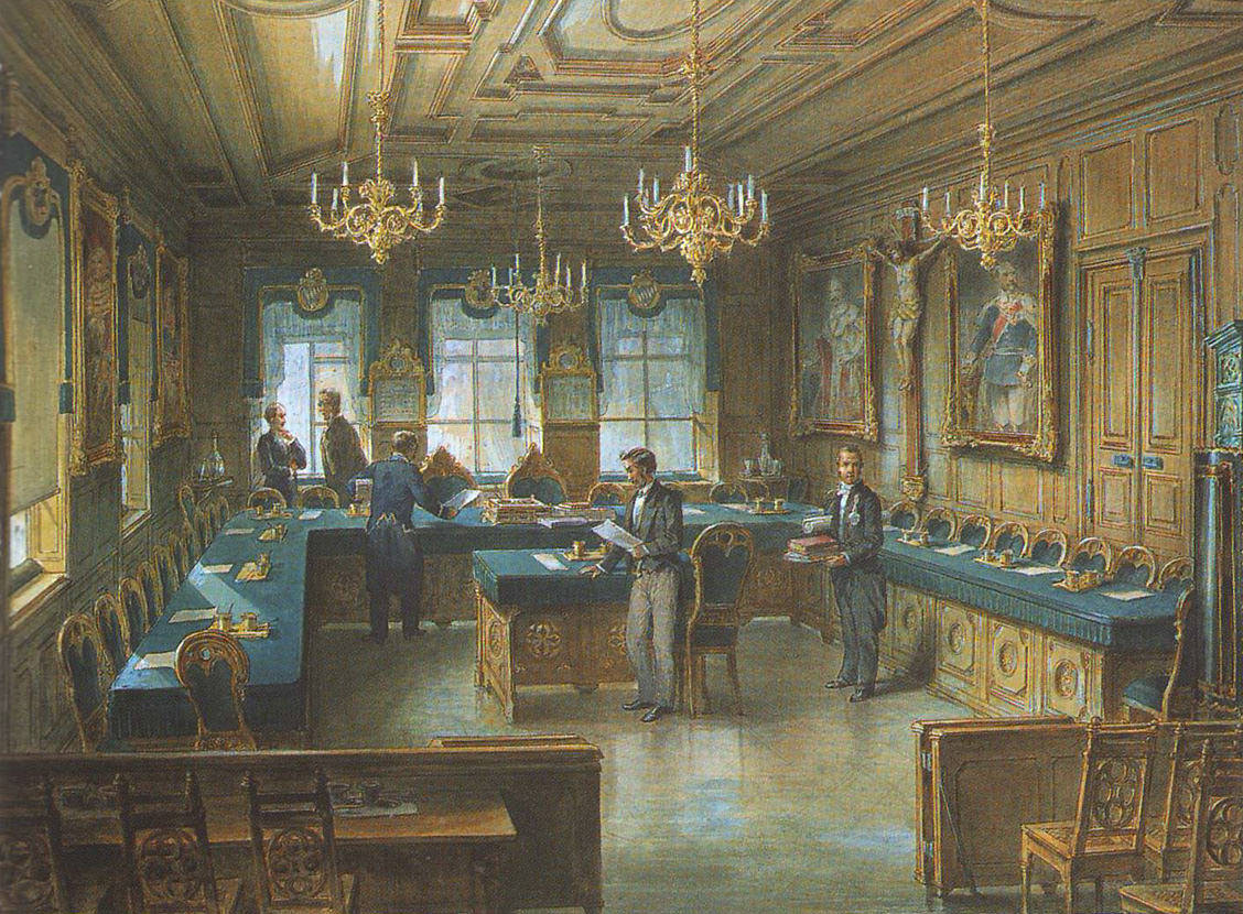 Sitzungszimmer im Kleinen Rathaus