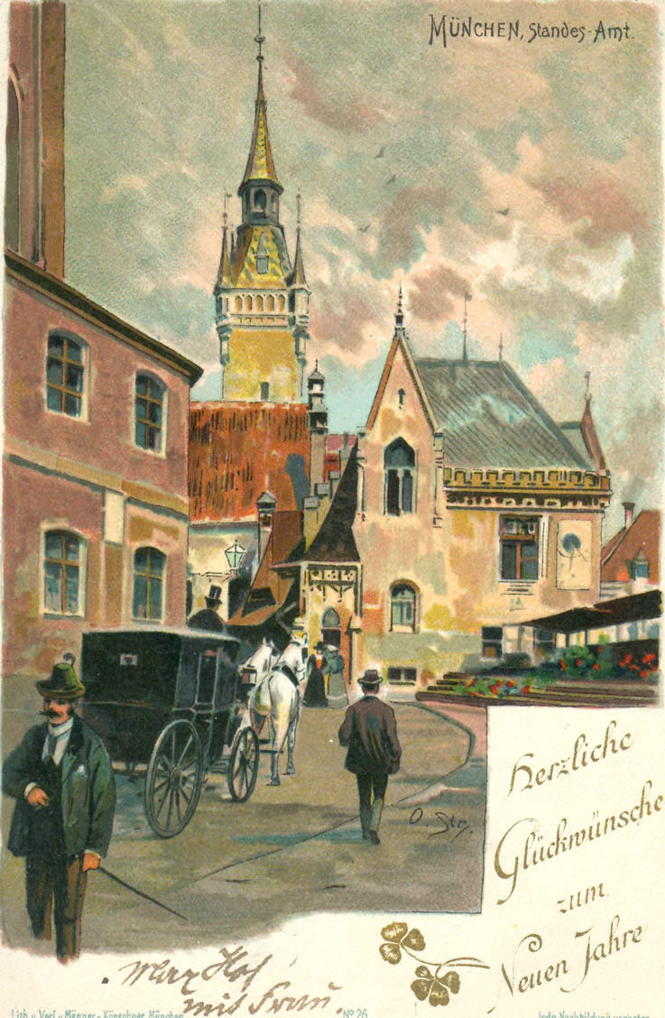 Historische Ansicht: Standesamt im 

Kleinen Rathaus