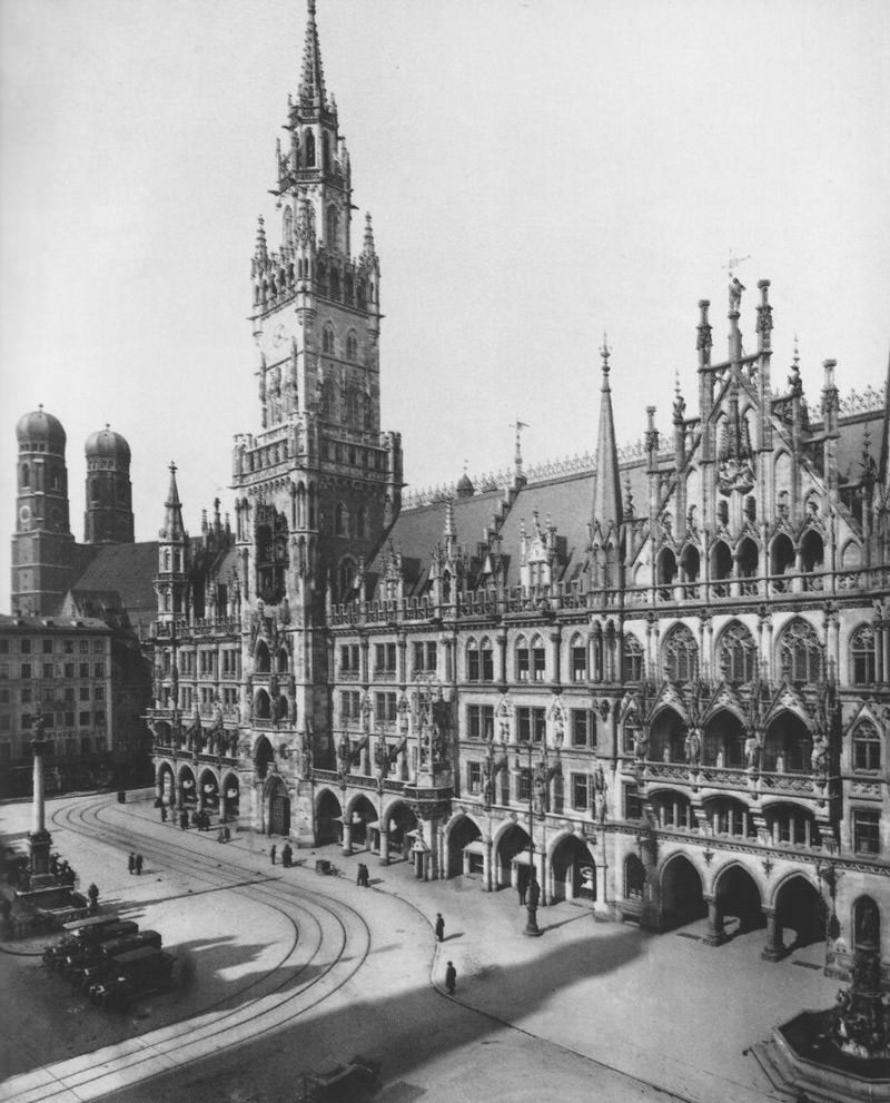 Historische Ansicht: Neues Rathaus