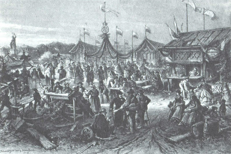 Historische Ansicht: Oktoberfest