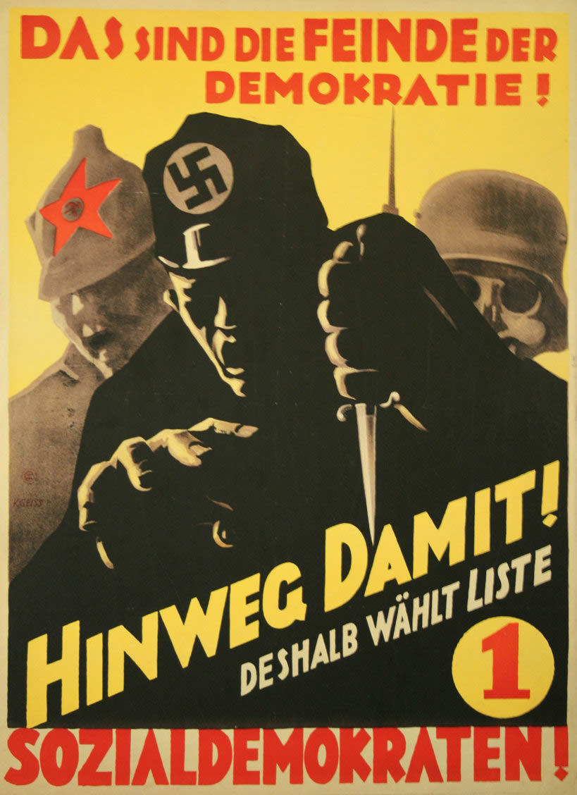 Wahlplakat SPD