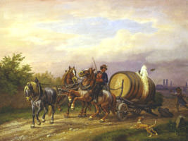  - Radbruch beim Biertransport