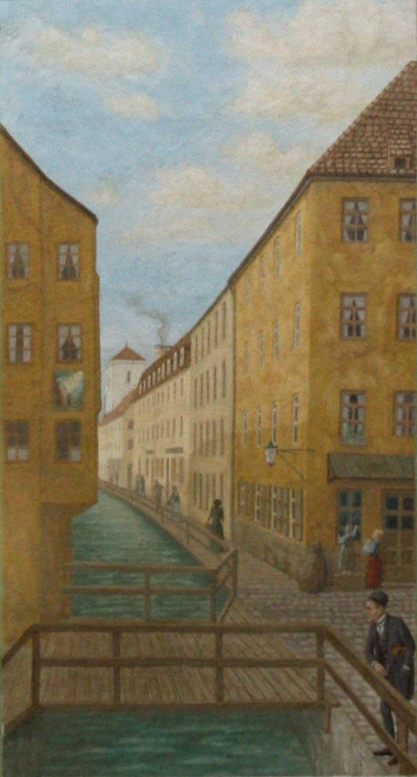 Der Radlsteg um 1880