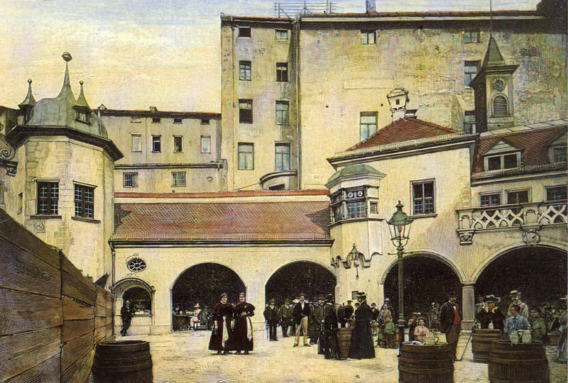 Hofbräuhaus 

um 1898