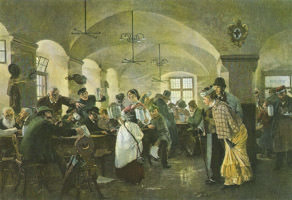  - Im Hofbräuhaus um 1894
