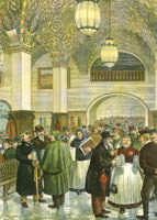  - Im Hofbräuhaus um 1880