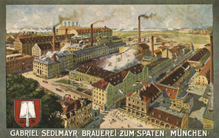  - Firmenansicht der Spatenbrauerei