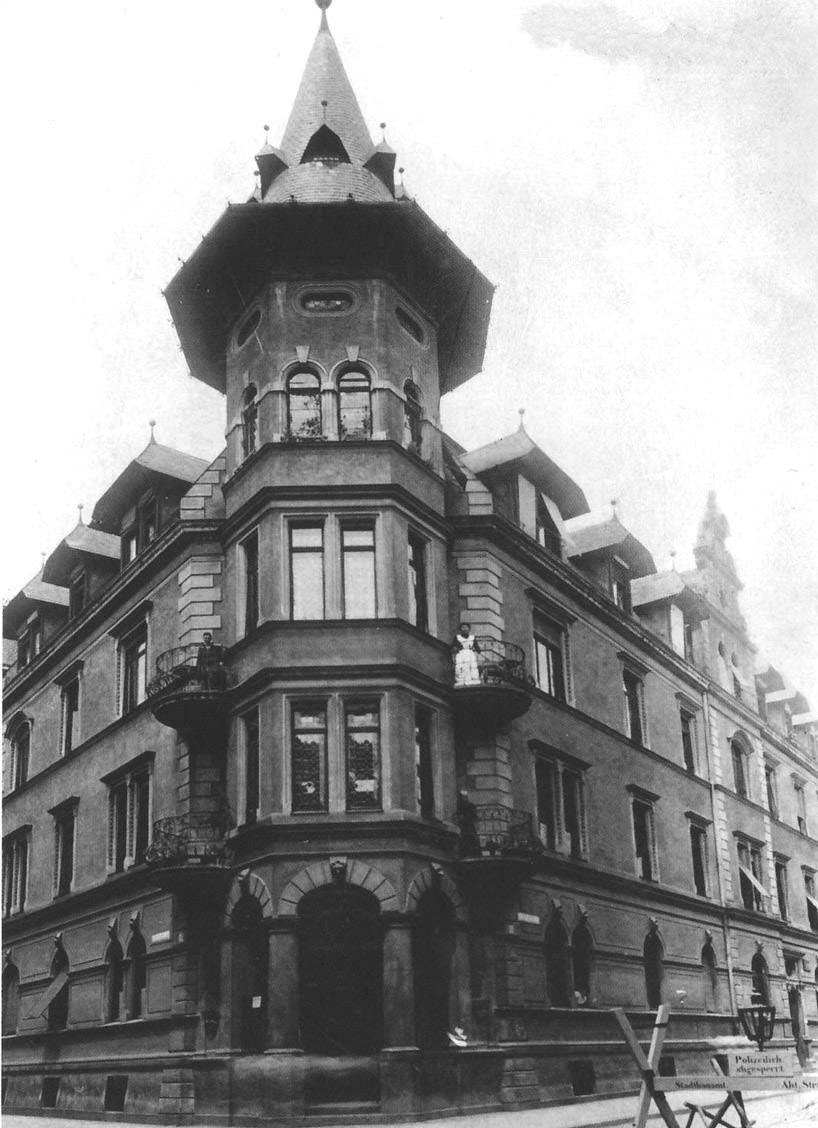 Haus an der Nordend- Ecke Blütenstraße