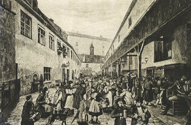 Historische Ansicht: Hofbräuhaus