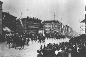  - Siegerparade auf dem Odeonsplatz
