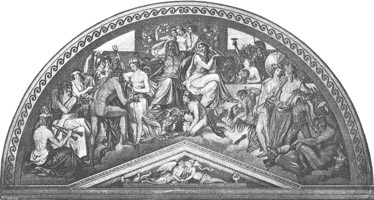  - Fresko in der Glyptothek