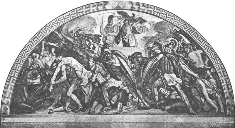 Fresko in der Glyptothek