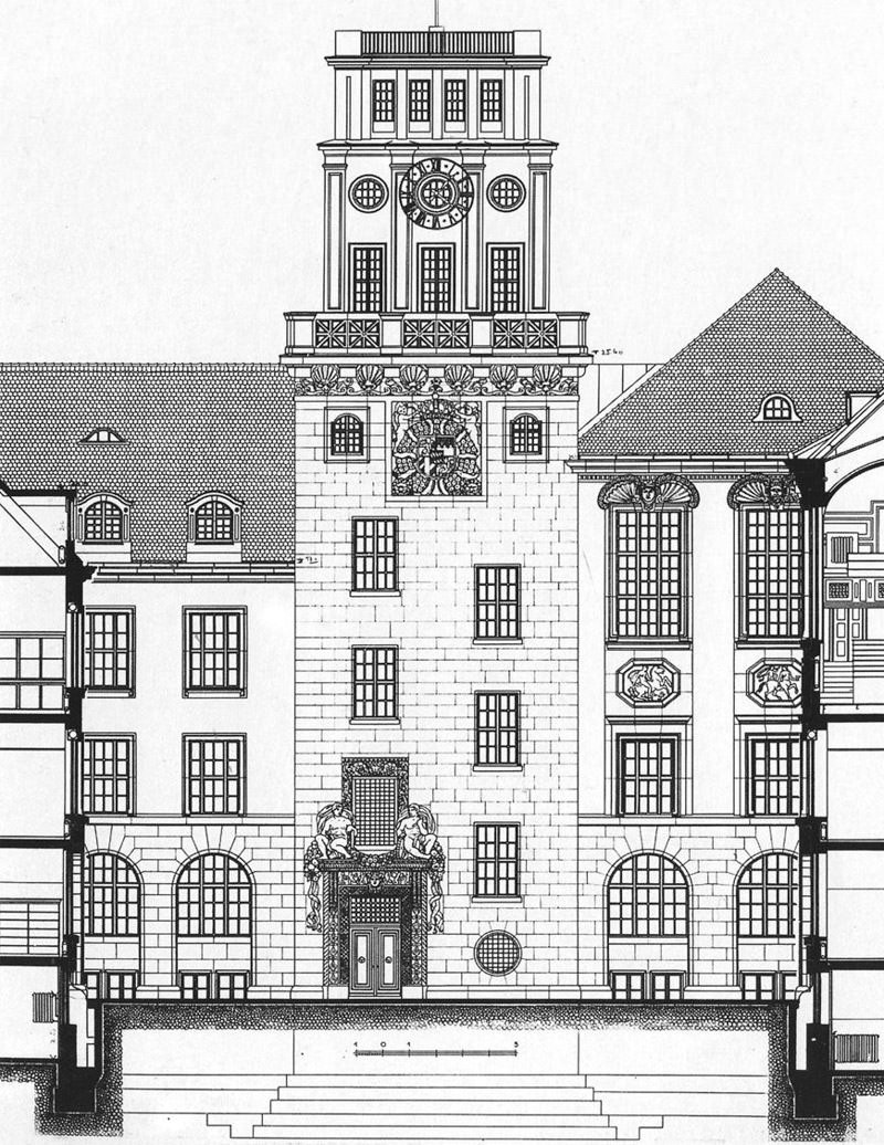 Historische Ansicht: Technische Hochschule