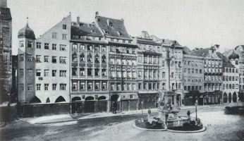  - Marienplatz um 1890
