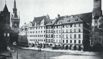  - Marienplatz um 1890